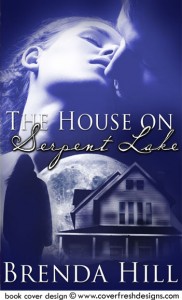 THE HOUSE ON SERPENT LAKE book cover design