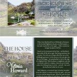 THE HOUSE ON THE SHORE postcard design