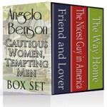 Cautious Women, Tempting Men Series boxed set design