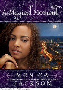 A MAGICAL MOMENT book cover design