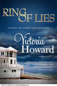 RING OF LIES book cover design