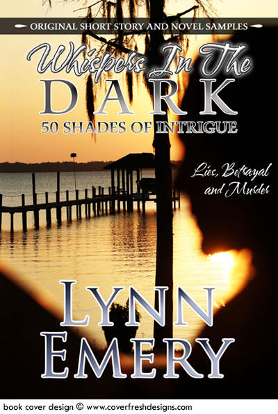 Whispers in the Dark book cover design